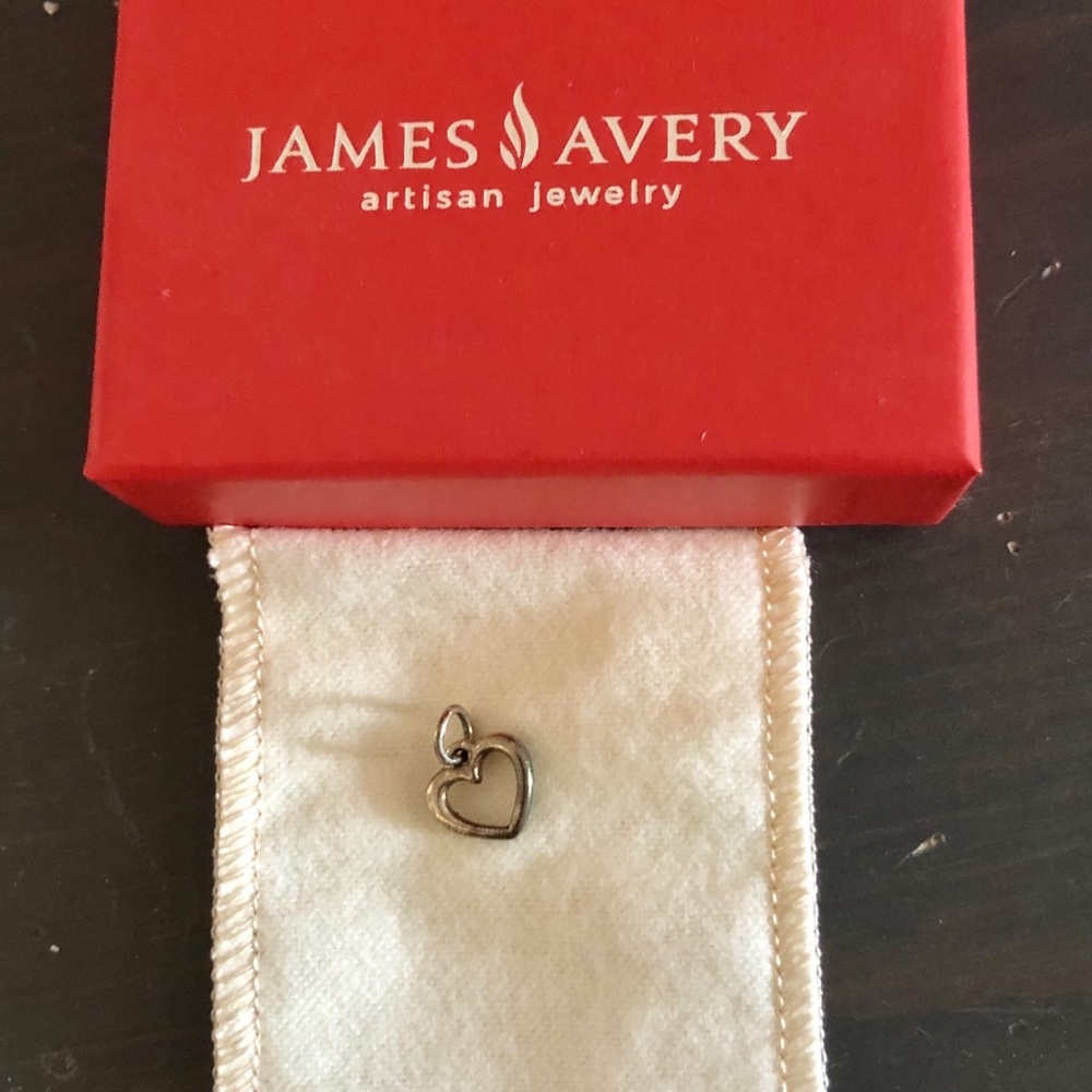 James Avery Open Heart Charm